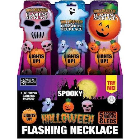 Shawshank Ledz Magic Seasons Flashing Necklace 1 pk 702921